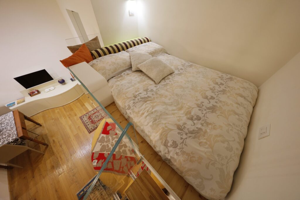 Letto del soppalco dell'appartamento Cozy, Siena UpTown